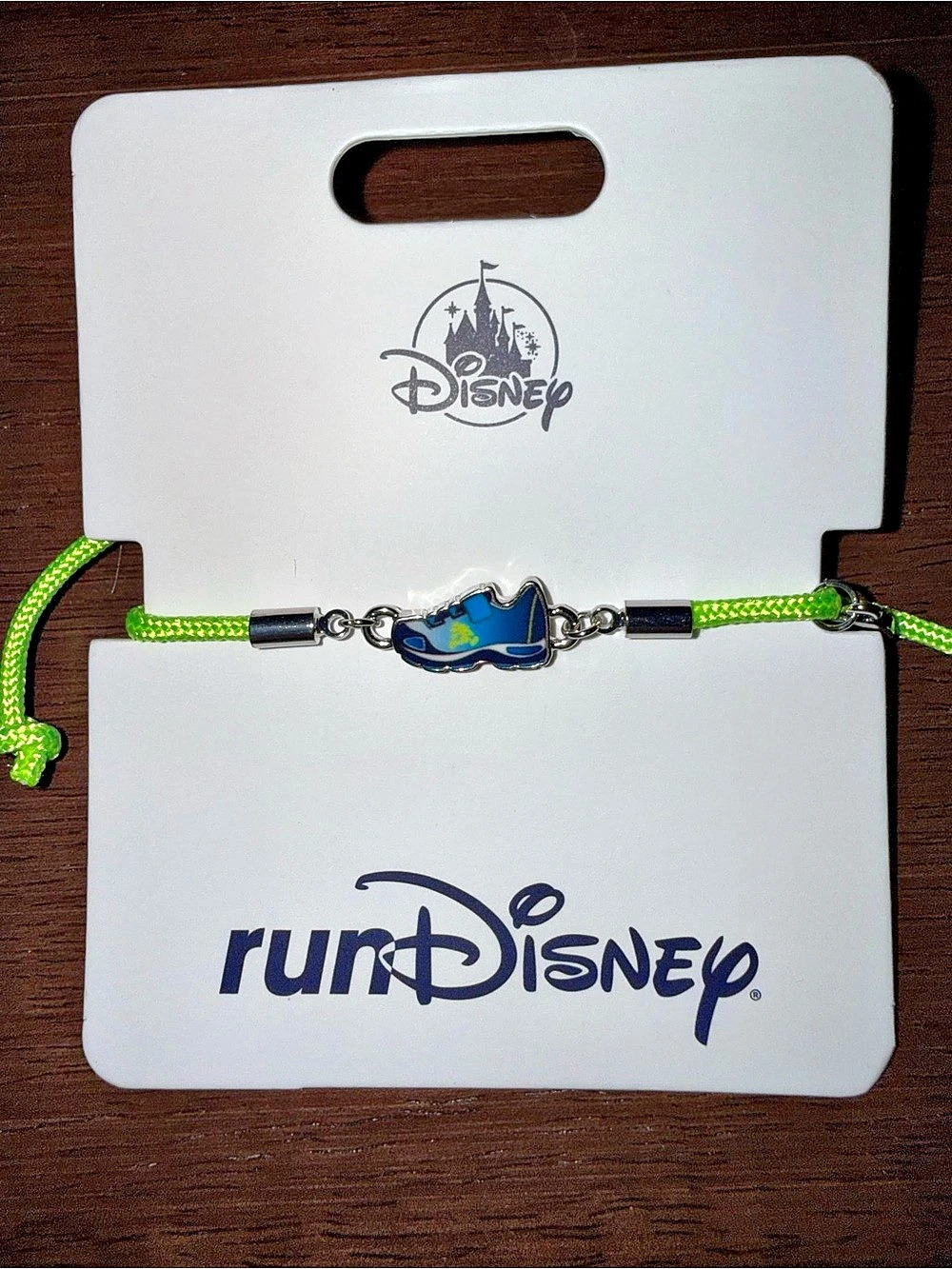 runDisney Run Disney Charm Bracelet in Green & Blue NWT